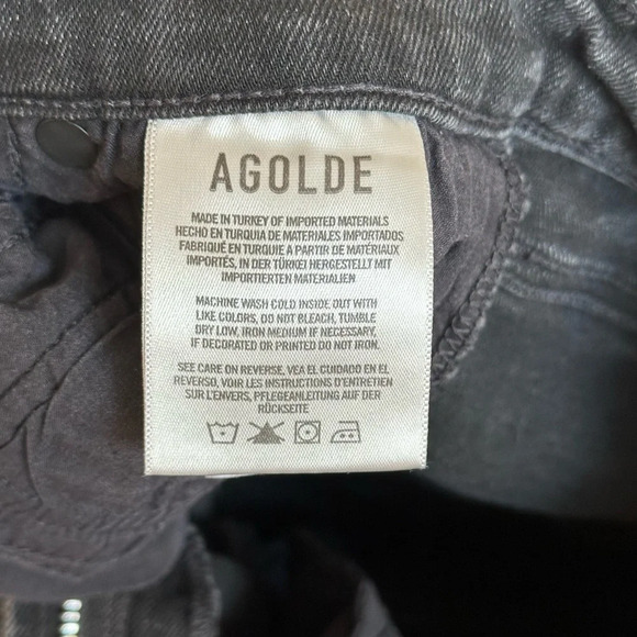 Agolde Sophie High-Rise Skinny Crop - Women’s 24 - Picture 8 of 9